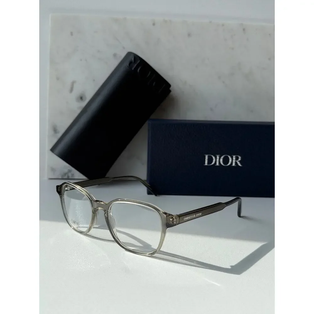 NEW Dior BotanicaO S2I Unisex Eyeglasses Frames in Brown - Picture 2 of 7